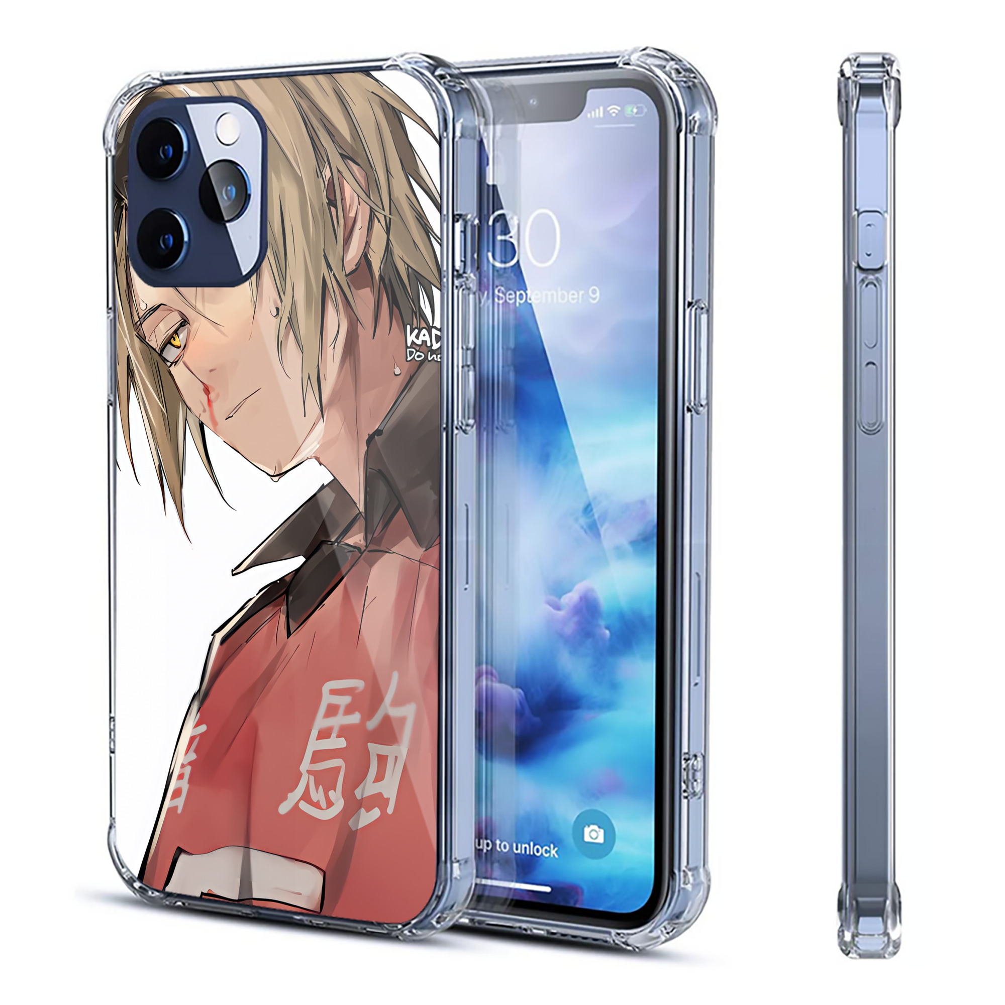 （画像用） ハイキュー!! Haikyu!! 【iPhone 12シリーズ対応】透明スマホケース（クリアソフトケース）